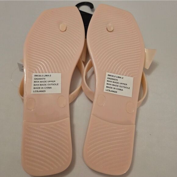 BRAND NEW GCBGENERATION LIMA BOWNOT DESIGN SLIP ON SANDALS - Picture 14 of 16